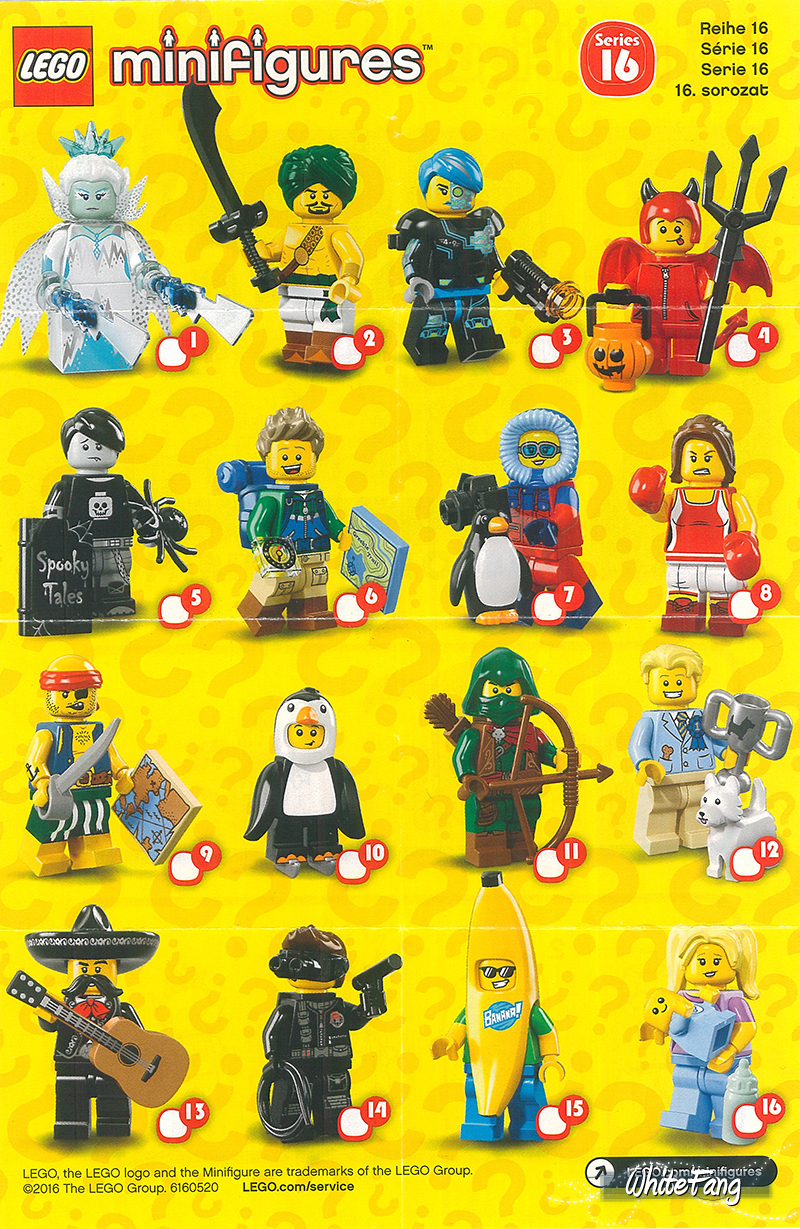 Babysitter LEGO 71013 Series 16 Minifigure New and Mint 