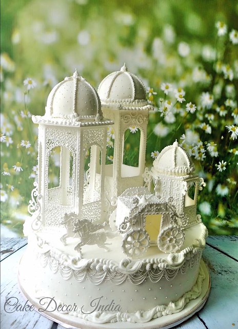 Fairytale in Royal Icing Cake by Prachi Dhabal Deb of Cake Decor India