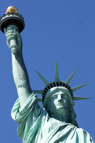 Close up Statue of Liberty