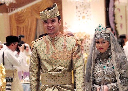Gambar &Amp; Video Majlis Nikah Sanding Anak Sultan Brunei
