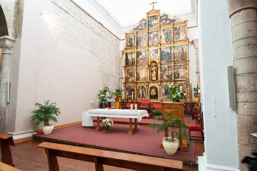 La iglesia de Santa María Magdalena en Tarazona