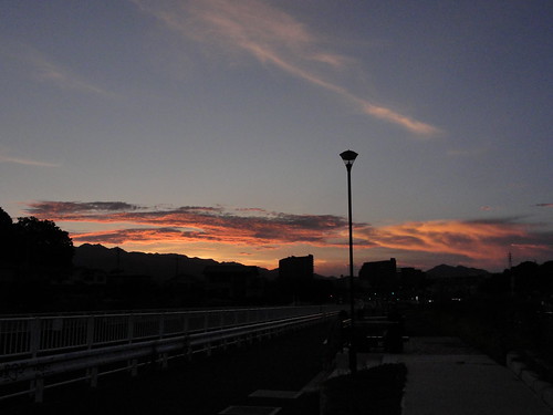 sunset japan landscape 2012 atsugi
