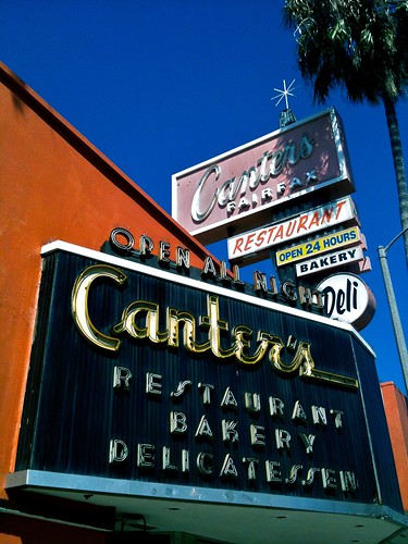 Canter's Deli  Front Signs