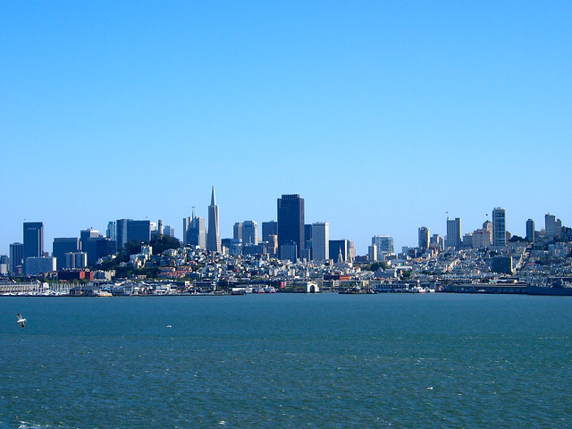 View from Alcatraz, San Francisco