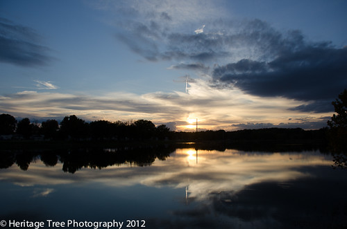 sunset arkansas 2012 sunsetlake bentonarkansas heritagetreephotography
