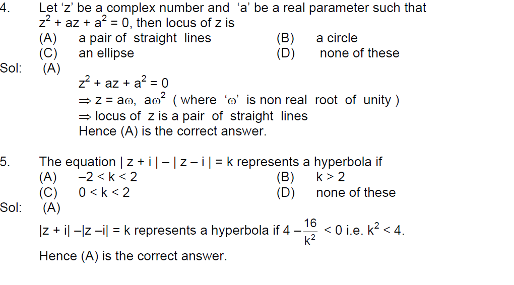 5 Must Solve Complex Number Objective Problems