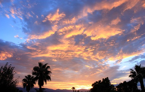 california sunset mountains clouds palms desert bluesky palmtrees socal coachellavalley indio palmdesert califronia sanjacinto desertsunset mountsanjacinto desertmountains sunsetwednesday