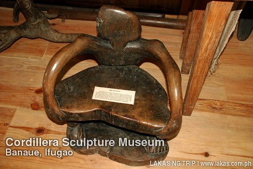 Sculpture with a secret in Cordillera Sculpture Museum in Banaue, Ifugao