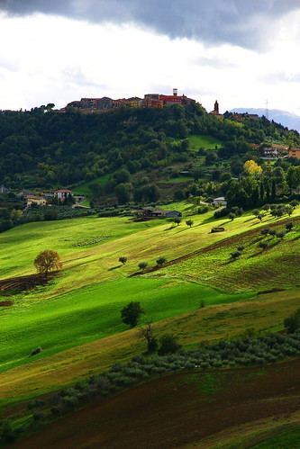 landscape abruzzo teramo canzano