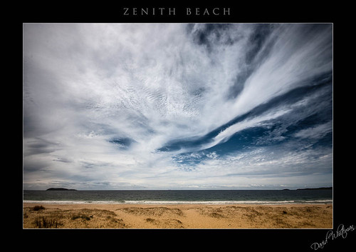 seascape clouds zenithbeach fingalbay