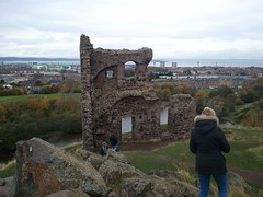 Ruins on the way up to Arthur's Seat