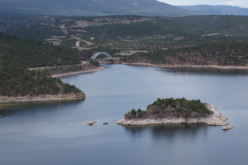 bridge mountain water island utah reservoir rockymountains 2012 flaminggorgereservoir