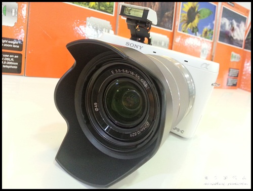 Interchangeable Lens Camera Promotion by SenQ - Sony NEX-F3K