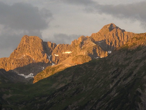 morning austria morgen lech vorarlberg lechquellengebirge österreich zürs arlberggebiet wildgrubenspitze