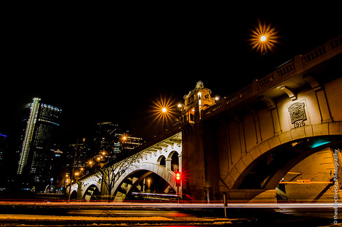 nightphotography bridge canada calgary nikon alberta bowriver lighttrail downtowncalgary landscapephotography canadianphotographer d7000 tokinaatx1116mmf28 calgarypassionforphotography