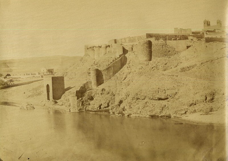 Baño de la Cava hacia 1857. Fotografía de Louis Léon Masson