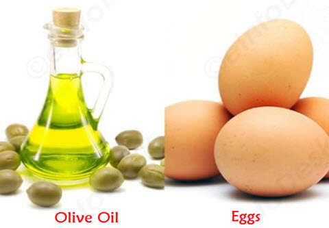 egg and olive oil for hair growth and prevent hair loss