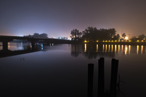 longexposure nightphotography fog lowlight arkansas batesville kennedypark sony1118mmf4556 sonyalphaa55