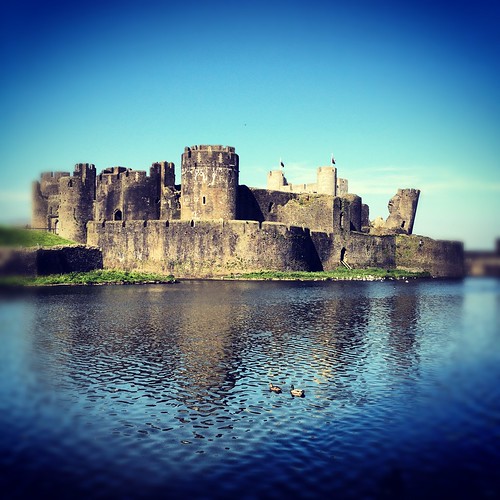 uk sky green tower castle history stone wales lady landscape europe culture sunny medieval historical british caerphillycastle moat caerphilly 2013 ringexcellence