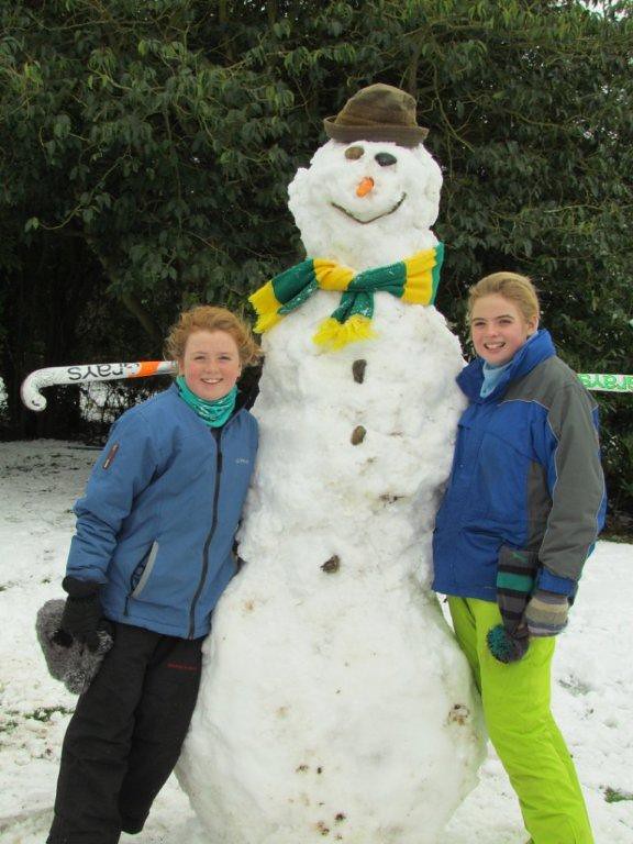 Weezie &amp; Molly&#039;s snowman