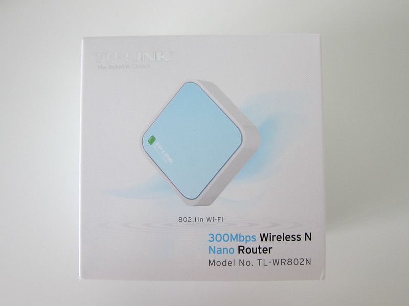 TP-Link 300Mbps Wireless N Nano Router - Box Front