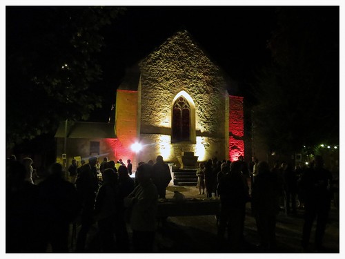 vouzailles mirebeau nuitsmirebalaises vienne 86 poitou church église nuit night people light lumière