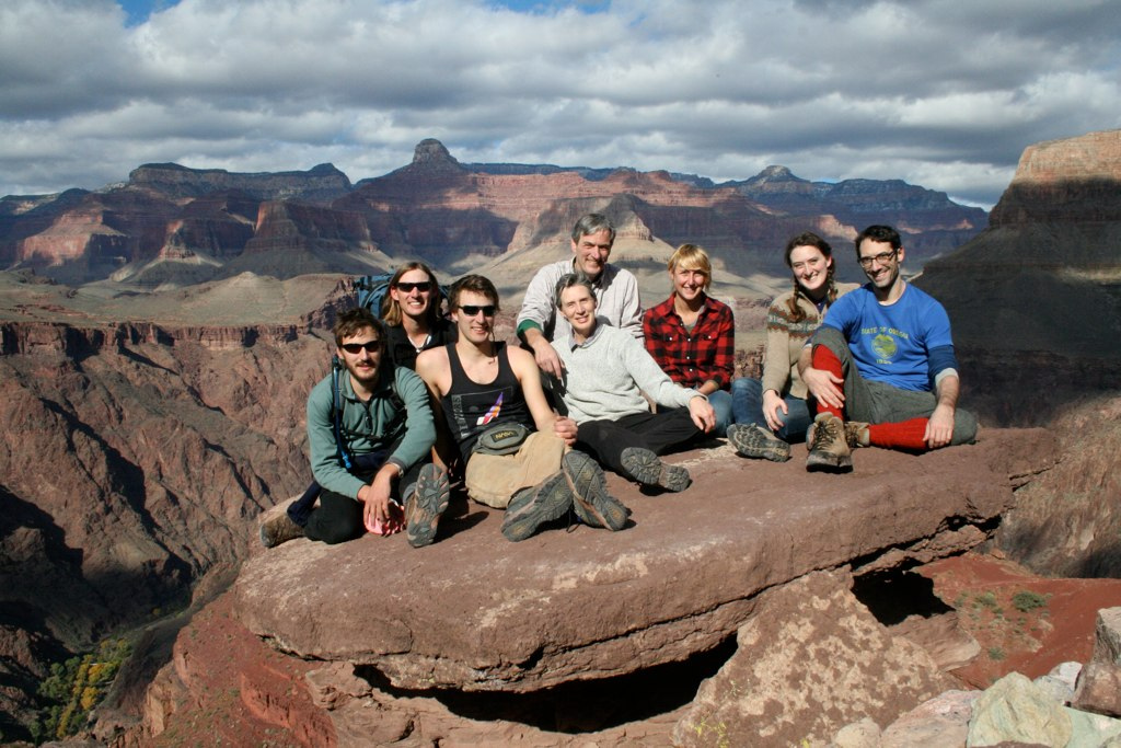 In 2010, my family hiked the Grand Canyon over Thanksgiving break. We cooked a full dinner at the bottom: turkey, pumpkin pie, and everything!