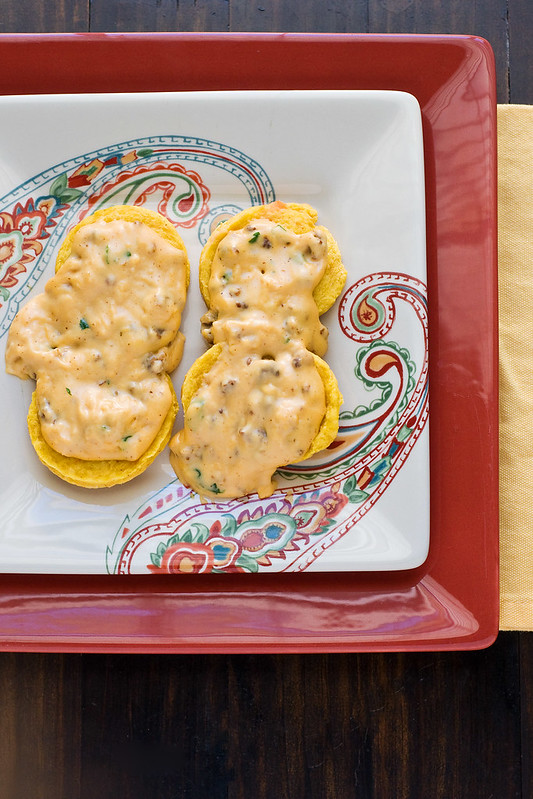 Sweet Potato Biscuits with Chorizo Gravy » Cook Like A ...