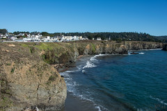 Main Street from the Mendocino Headlands