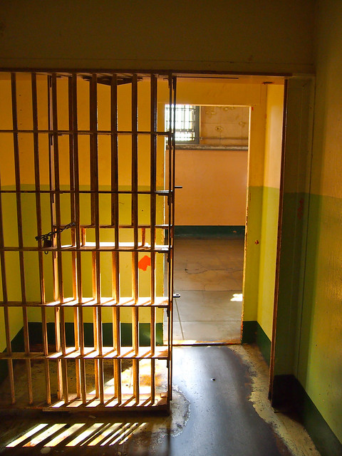 Alcatraz jail cell, San Francisco