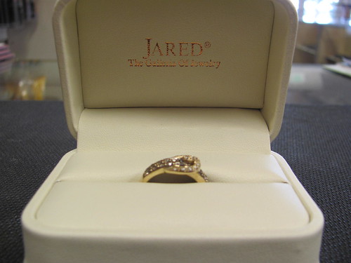 Jared 14k Levian yellow gold LE VIAN White & Chocolate Diamond buckle