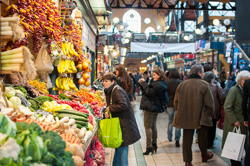 El Mercado Central de Budapest