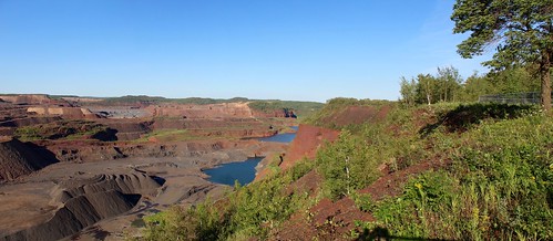 hibbing minnesota hull rust mahoning iron mine open pit panorama mesabi range