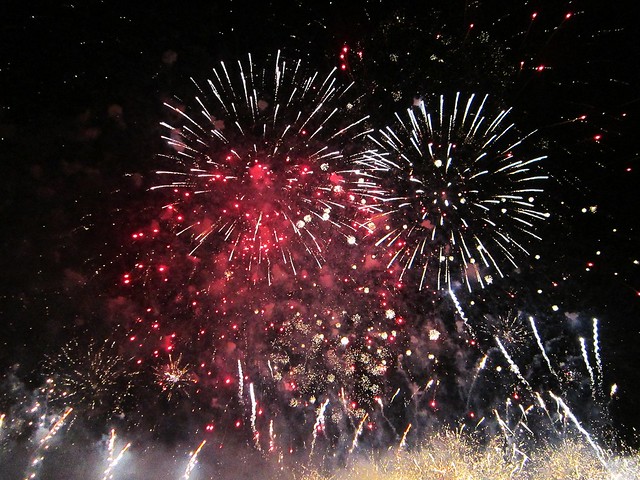 Fireworks at Edinburgh's Hogmanay