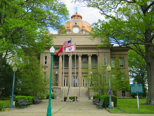 flags architecture architecturaldetails smalltown osceola arkansas courthouse delta