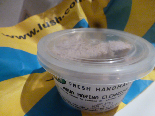 Lush face cleanser