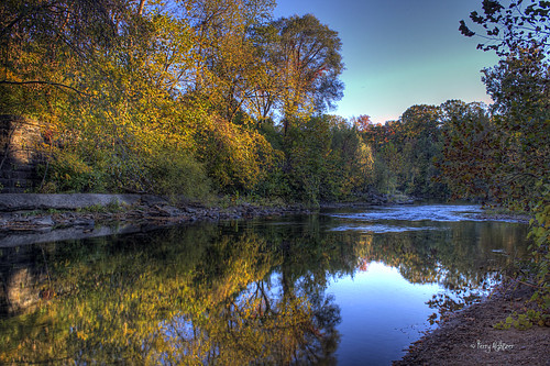 trees sky reflection water river roanoke terry hdr aldhizer terryaldhizercom