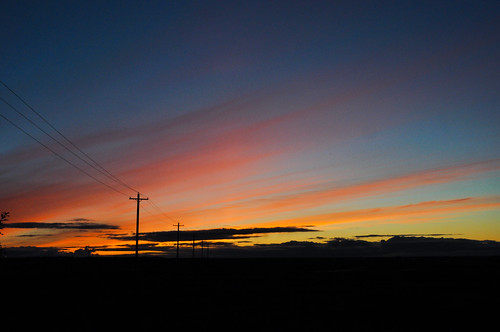 blue sunset red cloud alaska bush unitedstates tundra bethel 2012