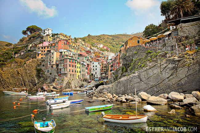 Hiking Cinque Terre Trails along the coast | What to Do in Cinque Terre Italy