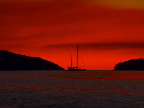sunset red sea tramonto mare sail vela rosso crozia