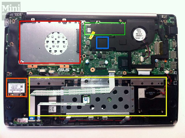 Asus VivoBook X202E Inside