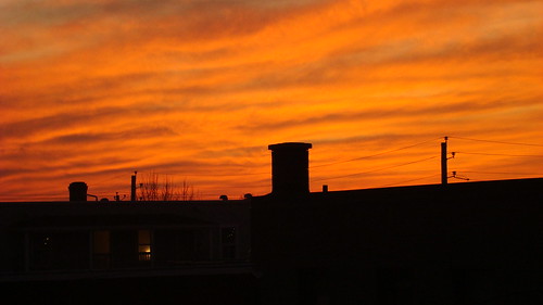 photo photographie image picture stjoseph ciel québec paysage 2008 couleur quartier drummondville centreduquébec
