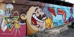 Street art Santo Domingo , Pote Leche