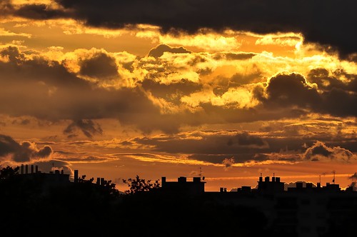 sunset skyline atardecer day cloudy zaragoza nationalgeographic