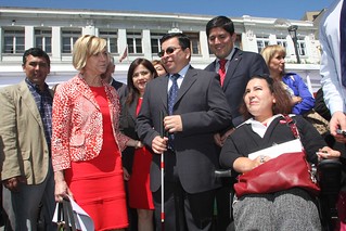 Ministra Matthei inauguró feria laboral con más de 200 cupos para discapacitados en Valparaíso