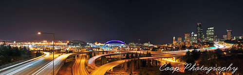 seattle park city bridge november panorama fall cars field skyline night century hospital photography lights washington nikon highway long exposure downtown skyscrapers traffic pacific northwest i5 5 dr hill jose 9 center 11 arena medical ave sound link safeco wa coop interstate rizal avenue 12th beacon i90 puget 2012 d90