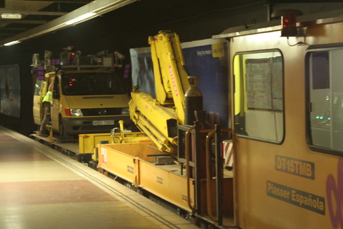 Levantamientos cinemáticos en las obras del metro de Barcelona