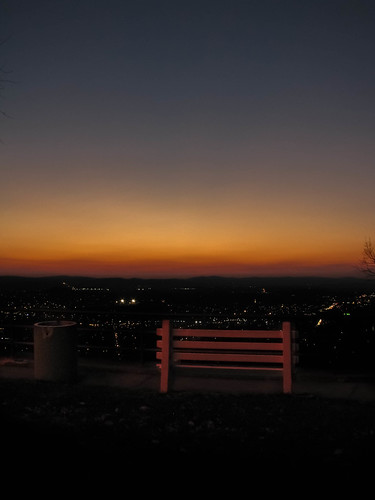 sunset trash bench reading pagoda pennsylvania can bin rubbish