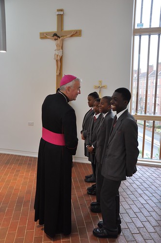 Archbishop Nichols blesses new site of Cardinal Pole school