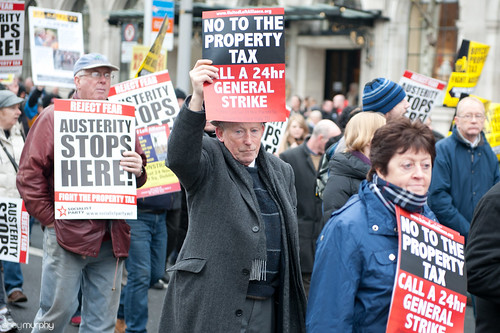 Dublin Austerity Protest 24.11.12